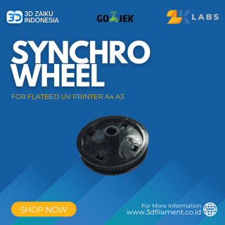 ZKLabs Synchro Wheel Replacement for Flatbed UV Printer A4 A3